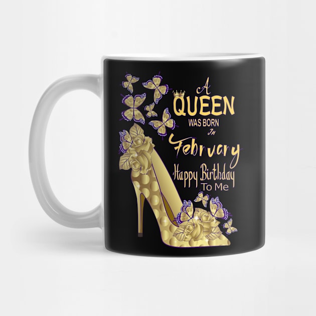 A Queen Was born In February by Designoholic